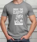 Camiseta Camisa Adulto Feminina Masculina Algodão Drive The Classic Dirija Fusca Carro Antigo