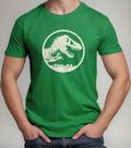 Camiseta Camisa Adulto Feminina Masculina Algodão Filme Dinossauro Jurassicc Park MD1