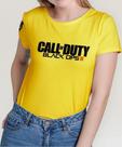Camiseta Camisa Adulto Feminina Masculina Algodão Gamer Jogo Call of Dut y Black Ops MD1