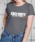Camiseta Camisa Adulto Feminina Masculina Algodão Gamer Jogo Call of Dut y Black Ops MD1