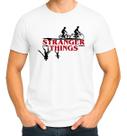 Camiseta Camisa Adulto Feminina Masculina Algodão Série Stranger Thingss Unissex Lançamento MD3