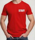Camiseta Camisa Adulto Feminina Masculina Algodão Uniforme Profissional Trabalho Equipe STAFF MD1 Camiseta Camisa Adulto Feminina Masculina Algodão Uniforme Profissional Trabalho Equipe STAFF MD1