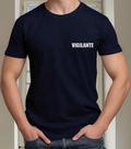 Camiseta Camisa Adulto Feminina Masculina Algodão Uniforme Vigilante Vigia Guarda Segurança MD1