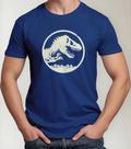 Camiseta Camisa Algodão Feminina Masculina Adulto Filme Dinossauro Jurassicc Park MD1 Camiseta Camisa Algodão Feminina Masculina Adulto Filme Dinossauro Jurassicc Park MD1