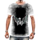 Camiseta Camisa Arte Tumblr Esqueletos Caveira Ossos Moda 12