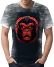 Camiseta Camisa Babuino Macaco Gorila Face Animais Selva 5 Camiseta Camisa Babuino Macaco Gorila Face Animais Selva 5