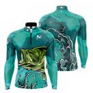 Camiseta Camisa Blusa Pesca Peixe Robalo Bass Fish Com Proteção Uv50