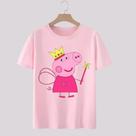 Camiseta camisa blusa tshirt peppa pig george escolar menina menino em alta moda infantil juvenil peppa fada
