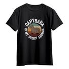 Camiseta Camisa Capivara Capybara Dad Fofa
