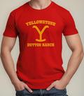 Camiseta Camisa de Algodão Adulto Masculina Feminina Série Yellowston e Dutton Ranch MD1