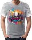 Camiseta Camisa Estampada T-shirt New York Nova York City 6 Camiseta Camisa Estampada T-shirt New York Nova York City 6