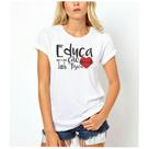 Camiseta camisa feminina educação física professora dia dos professores personal