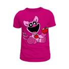 Camiseta Camisa Infantil Gamer Poppy Playtime Personagens Blusa unissex 100% Algodão
