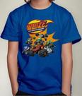 Camiseta Camisa Infantil Juvenil Menina Menino Blaze The Monster Machine Carros Md2