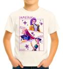 Camiseta Camisa Infantil Juvenil Menina Menino Huntrix Guerreiras do K-pop Md2