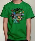Camiseta Camisa Infantil Juvenil Menino Menina Gamer Blocos Mine Roupa Craft MD1