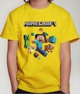 Camiseta Camisa Infantil Juvenil Menino Menina Gamer Blocos Mine Roupa Craft MD2