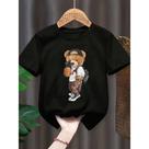 Camiseta Camisa Infantil Suave Urso Selfie 100% Camiseta Camisa Infantil Suave Urso Selfie 100%