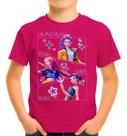 Camiseta Camisa Juvenil Infantil Menina Menino Huntrix Guerreiras do K-pop Md2