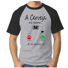 Camiseta camisa masculina a cerveja me chama meme pinga Chopp