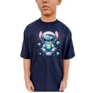 Camiseta Camisa Masculina Feminina Infantil 100% Algodão Personagem Stitch