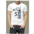 Camiseta camisa masculina fusca 53 herbie carro Camiseta camisa masculina fusca 53 herbie carro