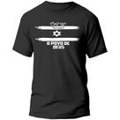 Camiseta camisa masculina Israel judeus povo de Deus