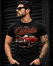 Camiseta camisa masculina preta carro opala ss opaleiro Chevrolet
