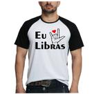 Camiseta camisa masculina professor libras amo sinais surdo mudo Camiseta camisa masculina professor libras amo sinais surdo mudo