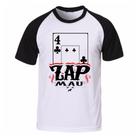 Camiseta camisa masculina ZAP jogo truco cartas barato