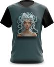 Camiseta Camisa Medusa Branca Mitologia Grega