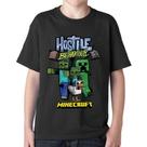 Camiseta-camisa Minecraft jogo gamer T-shirt Blusa infantil e adulto Blusa unissex 100% Algodão em dtf Camiseta-camisa Minecraft jogo gamer T-shirt Blusa infantil e adulto Blusa unissex 100% Algodão em dtf