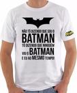 Camiseta Camisa Não Sou O Batman Joker Anime Nerd Geek Filme