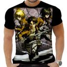 Camiseta Camisa Personalizada Anime Ataque dos Titãs 07