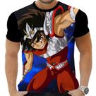Camiseta Camisa Personalizada Anime Cavaleiros do Zodíaco 32 Camiseta Camisa Personalizada Anime Cavaleiros do Zodíaco 32