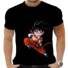 Camiseta Camisa Personalizada Anime Clássico Dragon Ball Goku Super Saiyajin 07 Camiseta Camisa Personalizada Anime Clássico Dragon Ball Goku Super Saiyajin 07