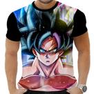 Camiseta Camisa Personalizada Anime Clássico Dragon Ball Goku Super Saiyajin 18