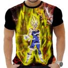Camiseta Camisa Personalizada Anime Clássico Dragon Ball Vegeta 09 Camiseta Camisa Personalizada Anime Clássico Dragon Ball Vegeta 09