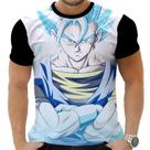Camiseta Camisa Personalizada Anime Clássico Dragon Ball Vegetto 01 Camiseta Camisa Personalizada Anime Clássico Dragon Ball Vegetto 01