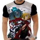 Camiseta Camisa Personalizada Anime Clássico Fullmetal Alchimist Hd 01