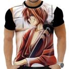 Camiseta Camisa Personalizada Anime Clássico Kenshin Samurai X 15 Camiseta Camisa Personalizada Anime Clássico Kenshin Samurai X 15