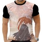 Camiseta Camisa Personalizada Anime Clássico Kenshin Samurai X 19 Camiseta Camisa Personalizada Anime Clássico Kenshin Samurai X 19