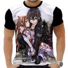 Camiseta Camisa Personalizada Anime Clássico Sword Art Online 14