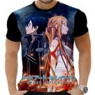 Camiseta Camisa Personalizada Anime Clássico Sword Art Online 15