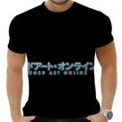 Camiseta Camisa Personalizada Anime Clássico Sword Art Online 17