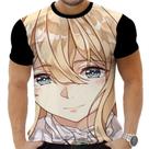 Camiseta Camisa Personalizada Anime Clássico Violet Evergarden Hd 03