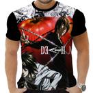 Camiseta Camisa Personalizada Anime Death Note Ryuk Yagami L 04