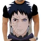 Camiseta Camisa Personalizada Anime Naruto Obito Uchiha 04