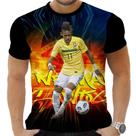 Camiseta Camisa Personalizada Neymar Jogador Brasil 7