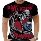 Camiseta Camisa Personalizada Rock Bad Religion Punk 8